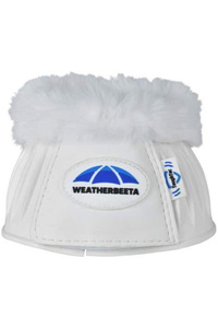 2025 WeatherBeeta Tough-Tec Prime Fleece Trim Rubber Bell Boots 1027523 - White / White
